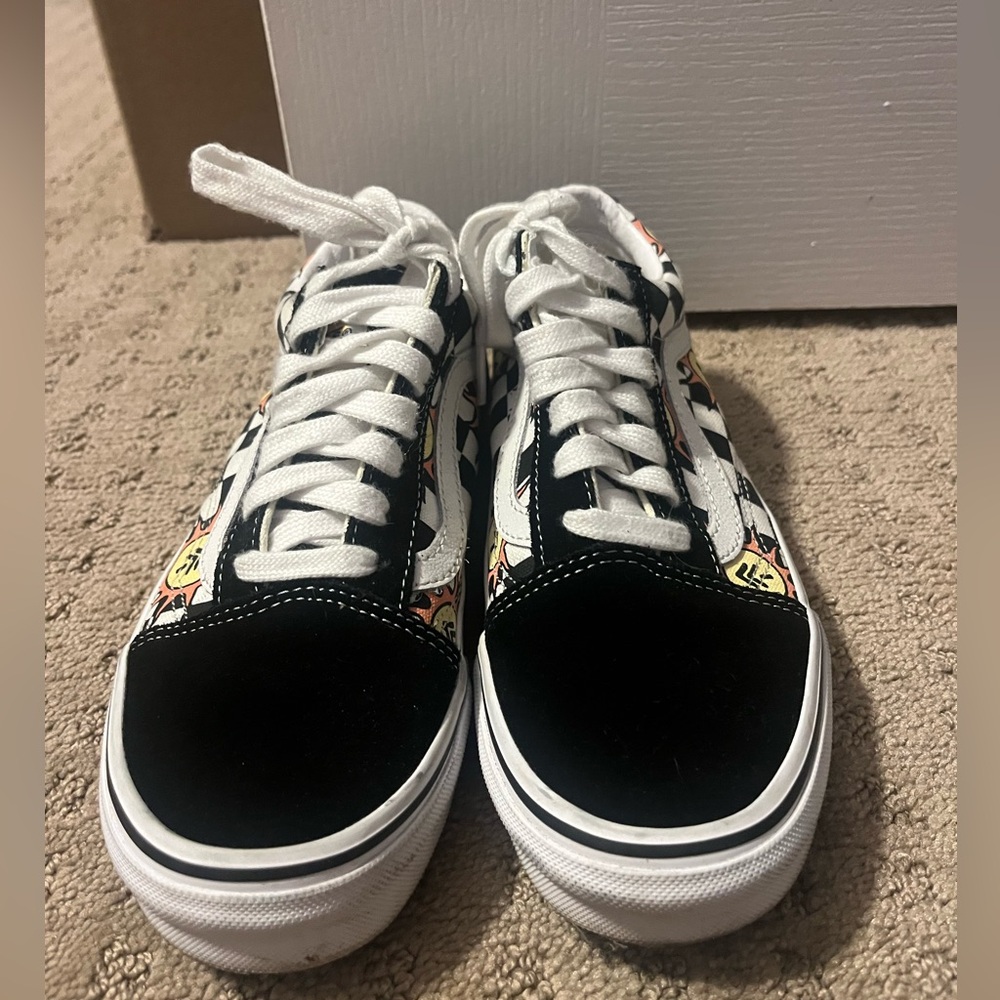 Black and White Checkered Vans